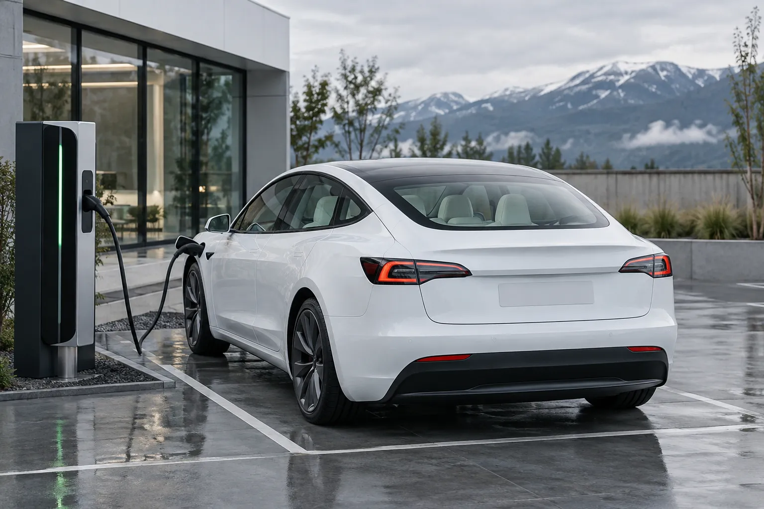 Restitution d'une Tesla en fin de LOA : contrôle de l'état du véhicule