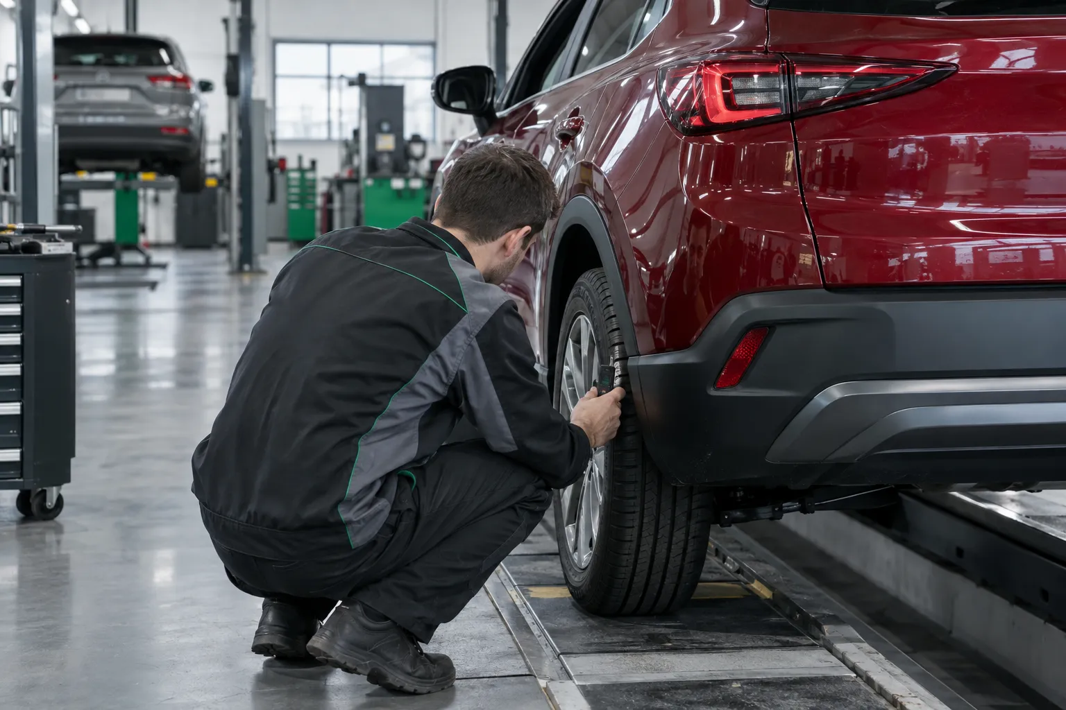 Restitution d'une Toyota en fin de LOA : contrôle de l'état du véhicule