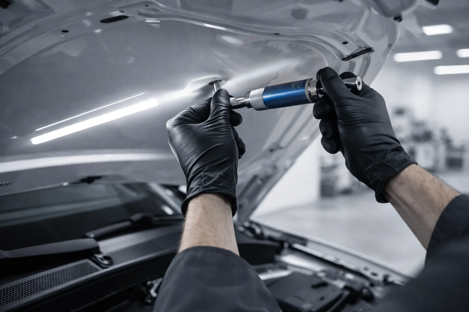 Débosselage sans peinture par un professionnel